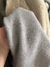 优衣库男装女装柔软绵羊毛圆领针织衫/长袖毛衣毛衫478541 02 浅灰色 2XL /185/112C 实拍图