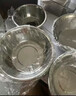维艾（Newair）不锈钢盆五件套调料盆淘米洗菜盆和面盆沥水篮沙拉盆米筛味斗套装 实拍图