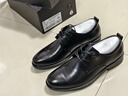 海澜之家HLA皮鞋男士商务秋冬正装德比鞋子HAAPXM2DBH107 黑色升级款39 实拍图