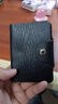 【12卡位】卡包男女超薄迷你小钱包多功能皮套多卡位证件卡套 黑色[双面可插卡-12卡位] 实拍图