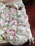 奈士迪 95%白鹅绒被柔面料羽绒被子冬天被芯95%白鹅绒冬被冬季 冬厚被 粉色印花 200*230cm春秋款（填充700g） 实拍图