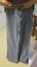 真维斯（Jeanswest）牛仔裤女2025秋季高腰阔腿裤垂感时尚宽松女士长裤子女浅蓝色M 实拍图
