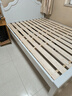 千鹏（QIANPENG）床实木床美式双人床韩式田园风现代简约主卧室公主床青少年欧式床 单床+1个床头柜 1500mm*2000mm 实拍图