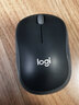 罗技（Logitech）M185鼠标 无线鼠标 办公鼠标 对称鼠标 黑色灰边 带无线2.4G接收器 实拍图