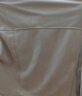 茵曼（INMAN）复古麂皮绒休闲外套2026秋季新款女装高级宽松长袖小个子夹克上衣 浅杏色 L 实拍图