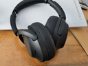 QCY H3S 头戴式-56dB主动降噪【双金标+A级降噪认证】7麦蓝牙耳机无线有线游戏低延迟超长续航 黑色 实拍图