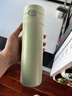 米家弹盖保温杯  大容量水杯 316L不锈钢 男女士保冷杯子 480mL白色 实拍图