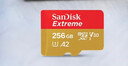 闪迪（SanDisk）256GB TF(MicroSD)内存卡 4K极速金卡A2 V30 U3行车记录仪 运动相机无人机 监控存储卡 读190MB/s 实拍图
