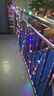 京云灿满天星小彩灯LED彩灯灯串春节过年场景布置元宵节装饰户外亮化变色防水串灯【京仓配送】七彩20米200灯 实拍图