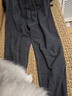 海澜之家（HLA）男士保暖裤男加绒加厚护膝贴420克10A抗菌抗静电毛裤棉裤打底裤 420克加绒加厚2条装-黑色+深灰 L /170(110-130斤) 实拍图