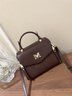 CADUNI KAISER包包女包牛皮小众剑桥包百搭手提单肩包生日礼物高级感送女友老婆 【咖啡色】实用走心 新款时尚轻奢高颜值鞋款包 实拍图