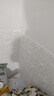 墨斗鱼墙纸自粘3d立体墙贴纸防水墙壁贴纸遮丑神器泡沫砖墙面装饰3片 实拍图