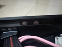 欧遥高颜值铝框行李箱可坐人男女学生潮流大容量拉杆箱加厚密码旅行箱 黑色【铆钉加固铝合金款】 24英寸 【商务出差，轻便顺滑】 实拍图