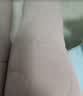 浪莎100%羊毛保暖裤女士秋冬季加绒加厚棉裤高腰修身打底羊毛裤浅紫 实拍图