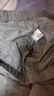 宜而爽【半高领100%纯棉】秋衣男女款保暖上衣全棉抗静电内衣棉毛衫秋冬 实拍图