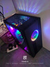 领睿英特尔酷睿i7升24核RTX4060独显64G内存台式电脑主机黑神话悟空3A游戏办公设计师渲染组装电脑全套 四：24线程强芯+32G+RX580/游戏电竞 主机+24寸高清显示器 实拍图