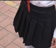 衣诺坊女童百褶裙演出服礼服英伦风短裙校园合唱服黑色西装校服园服六一 实拍图