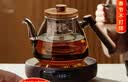 忆壶茶（YIHUTEA）茶壶玻璃泡茶壶侧把过滤煮茶壶加厚耐热电陶炉烧水壶养生煮茶器 【升级高端】1.2L壶+1500瓦木纹炉 实拍图