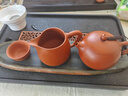 藏壶天下正宗宜兴原矿朱泥西施紫砂壶小容量纯手工茶壶茶具家用泡茶壶 一壶四杯+公杯套装 220ml 实拍图