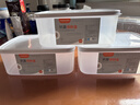 佳帮手冰箱保鲜盒食品级抗菌收纳盒密封水果蔬菜冷冻盒2500ml3只装 实拍图