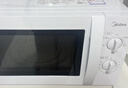 美的（Midea）快捷微波炉 家用小型 360°转盘加热 旋钮操控 易洁内胆（M1-L213B） 实拍图