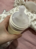 bebebus钻光奶瓶1-3个月160ml新生儿宝宝ppsu偏心仿母乳防胀气防呛奶瓶 实拍图