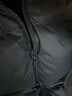 网易严选25新品90鸭绒超蓬羽绒服休闲面包服石墨烯保暖轻量抗菌防泼水 25秋冬立领-静谧黑 2XL 实拍图