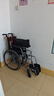 鱼跃 (yuwell)手动轮椅车H062折叠老人轻便免充气铝合金旅行手推代步 实拍图