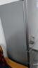 美的（Midea）220L三门冰箱灰色租房家用客厅宿舍小型冰箱三开门三温低耗省电低音运行BCD-220TM 实拍图