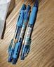 晨光（M&G）GP1008B1按动中性笔墨蓝色0.5mm子弹头按压式商务办公签字笔刷题走珠笔12支装 实拍图
