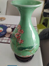 傲世景德镇陶瓷器新中式花瓶工艺品客厅摆件酒柜玄关茶室博古架装饰品 豆青釉清荷玉壶春+底座 实拍图