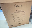 美的（Midea）电蒸锅电煮锅电火锅电炒锅多功能炖蒸煮一体家用电热锅蒸蛋器14.5升大容量多用途锅ZGE2866 实拍图