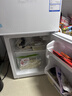 新飞（Frestec）小冰箱 冰箱小型双开门 迷你双门家用宿舍租房冷藏冷冻电冰箱节能省电 48L白【一级能效+租房神器】升级款 实拍图