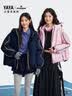 鸭鸭（YAYA）孙颖莎同款小雪花羽绒服女2026冬季新款时尚户外运动休闲外套XJ 深藏青色 M (建议110-130斤) 实拍图