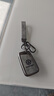 绅创大众钥匙套25款速腾迈腾朗逸帕萨特宝来汽车包扣壳途观L探岳途岳 大众【C款折叠3键】-枪色灰绳 实拍图
