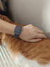 Apple/苹果 【新年礼】Watch S11 智能手表GPS款42毫米银色铝金属表壳雾紫色运动型表带S/M 实拍图