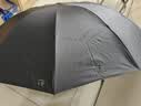 天堂伞强效拒水雨伞防风加固十骨大伞三折便携商务雨伞男女士 10骨三人大伞-岩石蓝（常规款） 实拍图