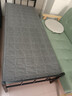 初学者 折叠床单人床家用午休床简易便携租房午睡铁床办公室硬板行军床 灰纹75cm宽 磨砂黑-加厚钢架 实拍图