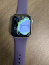 Apple/苹果 【女神节】Watch S11 智能手表GPS款46毫米银色铝金属表壳雾紫色运动型表带S/M 实拍图