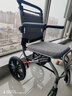 鱼跃(yuwell)手动轮椅车1100A折叠老人轻便便携式手推车旅行可上飞机 实拍图