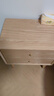 源氏木语实木床头柜现代简约橡木床边小柜子卧室原木储物柜 原木色0.5米 实拍图