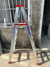 奥质梯子家用折叠人字梯加厚铝合金登高爬梯工程双侧多功能步梯合梯 实拍图