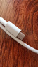 华为原装6A数据线 USB Type-A转USB Type-C/1m线长/支持66W（11V6A）充电 白色CC790 实拍图