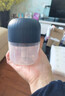绞肉机小型打蒜器家用绞蒜切蒜器多功能辅食料理机电动蒜泥神器蒜蓉机自动切菜机压蒜器 宝蓝色- 0.26L （升级大电机） 实拍图