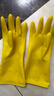 宜之选橡胶牛筋手套L码4双特厚家务厨房洗碗洗衣乳胶清洁手套 实拍图