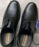 回力(Warrior)男士男鞋休闲鞋子男款商务透气英伦正装皮鞋2413黑色 41 实拍图