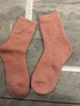 猫人3双装35%羊毛袜子女秋冬中筒毛圈袜加厚保暖袜睡眠袜女士月子袜 实拍图