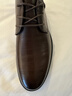 海澜之家HLA皮鞋男士商务休闲春夏德比正装鞋子男H135/H171 棕色40 实拍图