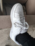 特步情侣男女板鞋小白鞋空军一号冬季革面保暖运动板鞋休闲鞋 实拍图