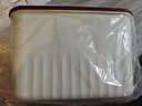 【百万爆款】奶油风收纳箱特大号带盖杂物整理衣物化妆品玩具储物 【热销】高款特大号-带盖 实拍图